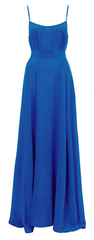 AUSTIQUE - Anna Silk Maxi - Cobolt - Rent Designer Dresses