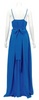 AUSTIQUE - Anna Silk Maxi - Cobolt - Designer Dress hire